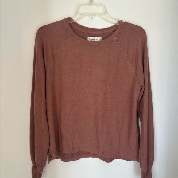 Abercrombie Soft & Cozy brushed fleece long sleeve top size small - Picture 9 of 10